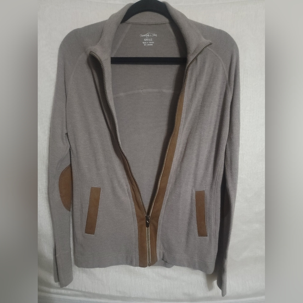 Women's Gray Teddy Jacket